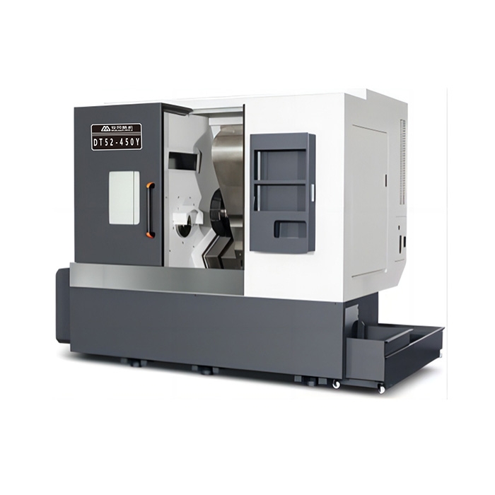 插補(bǔ)Y動(dòng)力刀塔雙主軸車銑復(fù)合——MGDT52/46-550CY